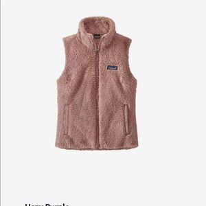Patagonia shearling fleece vest